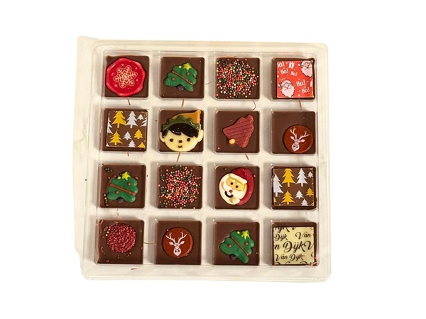 Blister 16 vaks Kerst